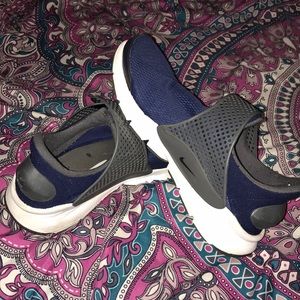Nike Sock Dart Navy Blue/ Grey / White